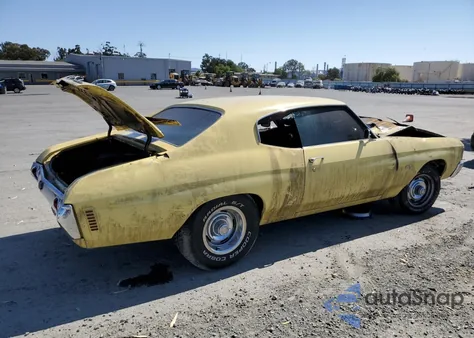 1972 Chevrolet Chevell Ss z USA, uszkodzony, nr VIN 1D37F2L561093